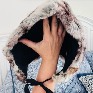 Vintage Gottesman girls fur hat